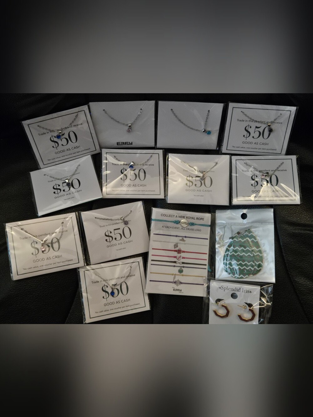 14-Piece Cruise Ship Jewelry Lot - Effy Promo Necklaces & Costume Pieces~ NEW!